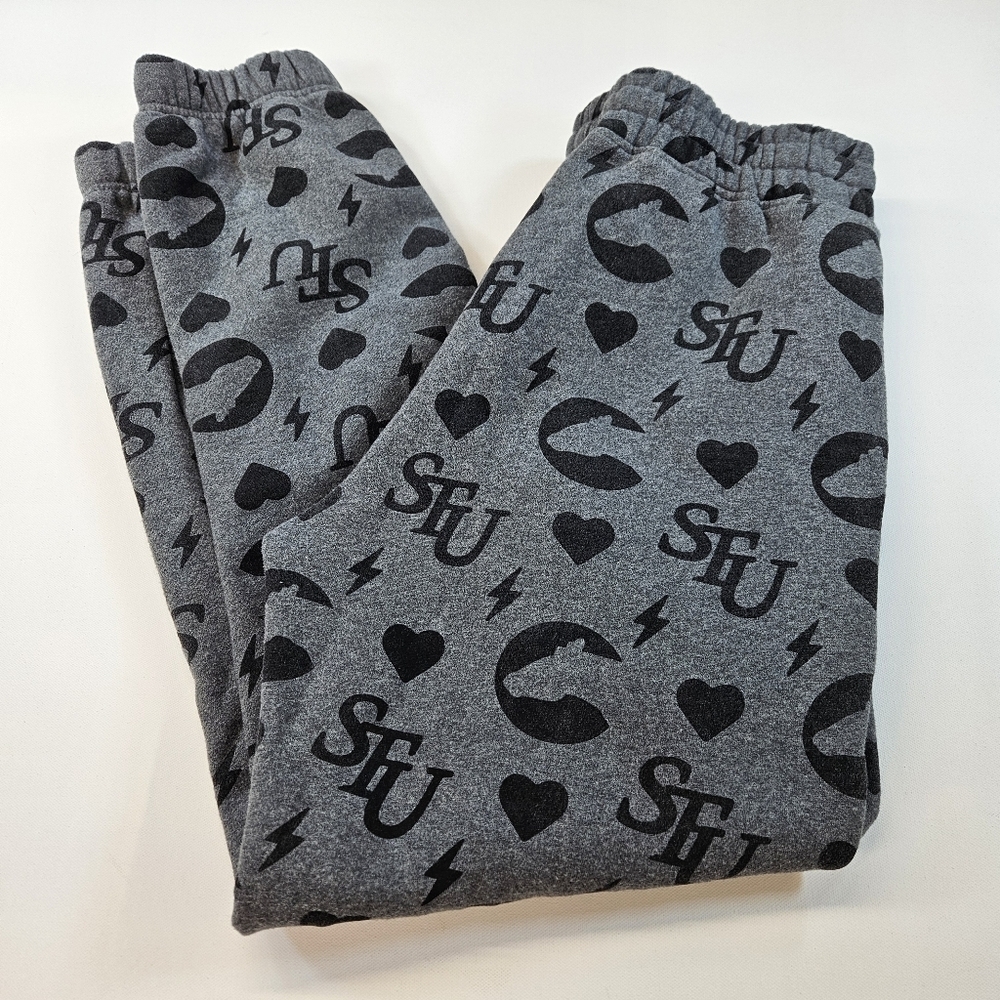 Alex’s stupid Studio STU Sweatpants Size Large Gray And Black A.S.S